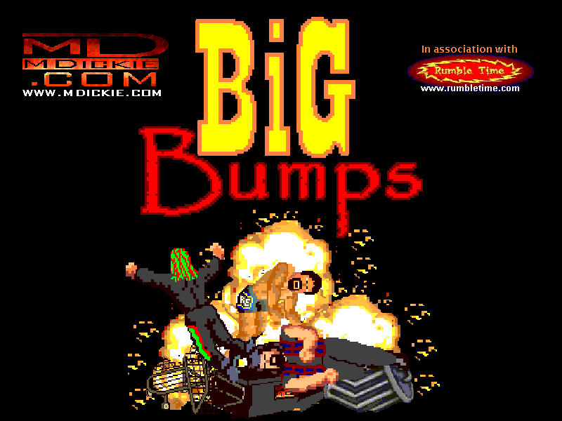 Title screen of Big Bumps