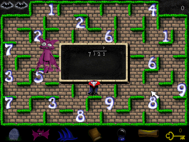 Gameplay of JumpStart Adventures 4th Grade: Haunted Island