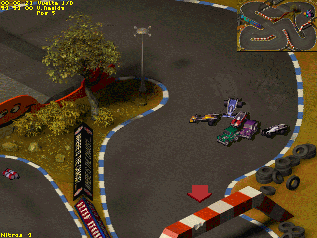 Gameplay of Speed Demons