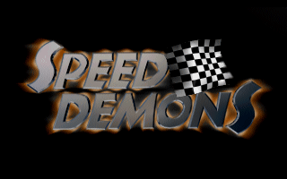 Title screen of Speed Demons