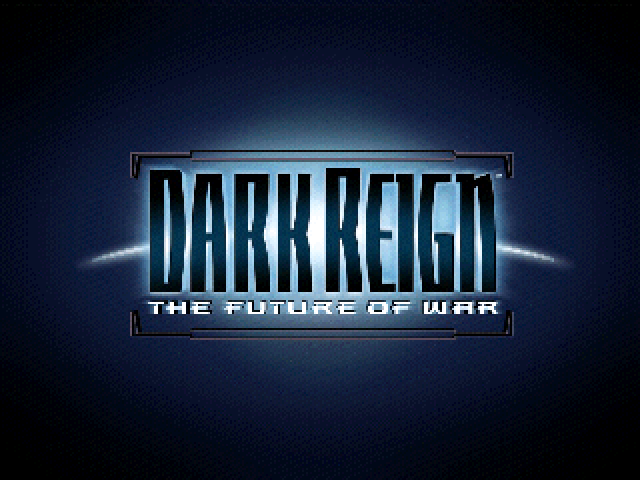 Title screen of Dark Reign: The Future of War