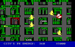 Gameplay of Ghostbusters