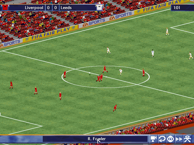 Gameplay of FIFA Soccer Manager