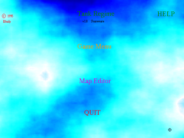 Title screen of Tank Regime