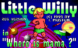 Title screen of Little Willy
