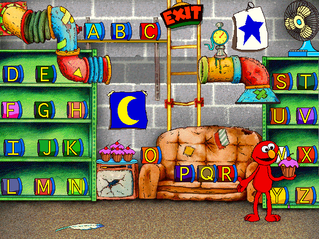 Gameplay of Sesame Street: Elmo's Preschool