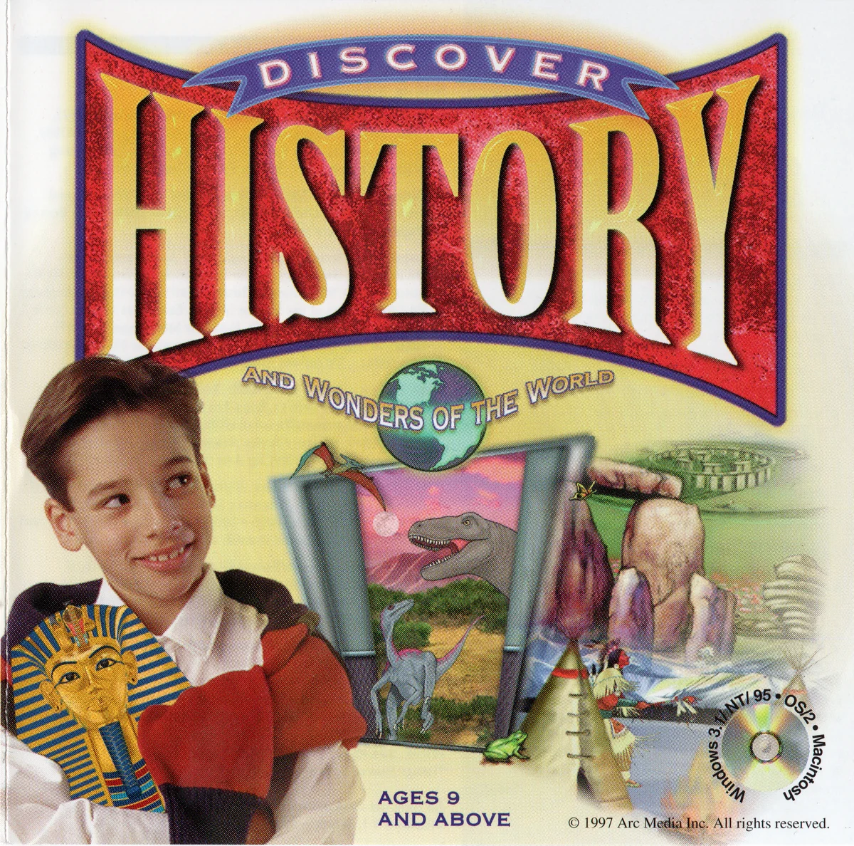 Box front of Discover History