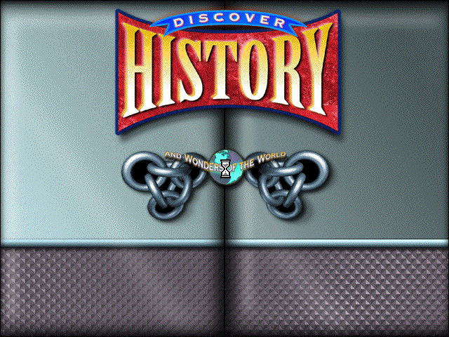 Title screen of Discover History