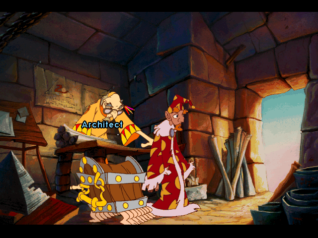 Gameplay of Discworld II: Mortality Bytes!