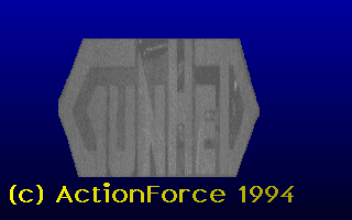 Title screen of GunHed