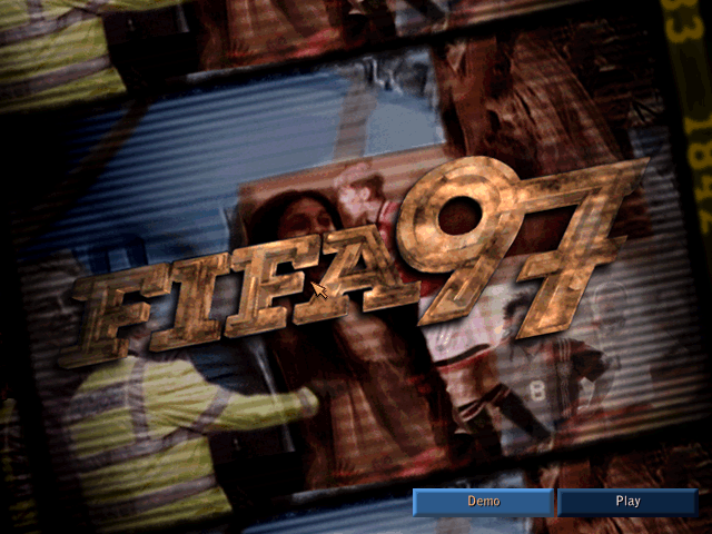 Title screen of FIFA Soccer 97
