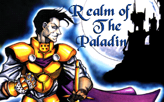Title screen of Realm of the Paladin: Deceptions Plague