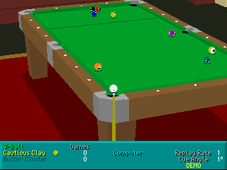 Gameplay of Virtual Pool