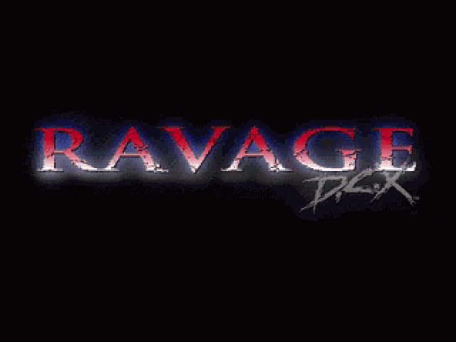 Title screen of Ravage D.C.X