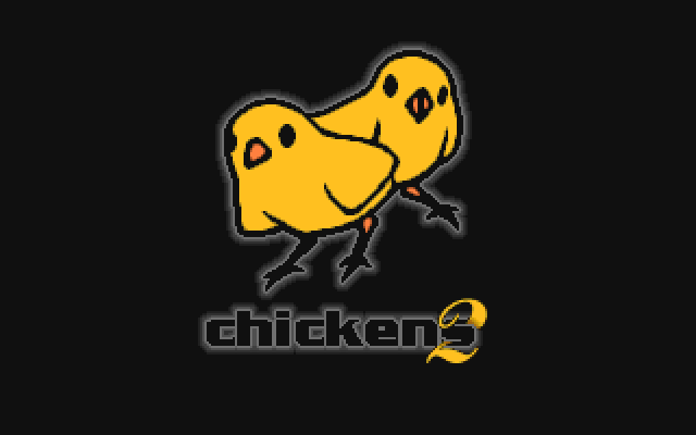 Title screen of Chickens 2