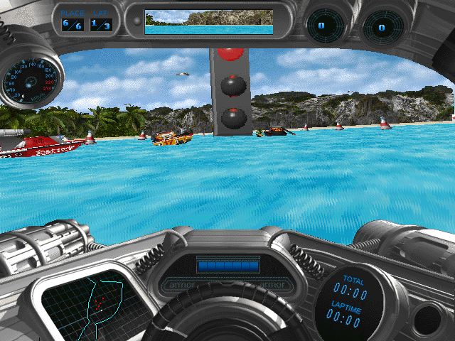 Gameplay of Speedboat Attack