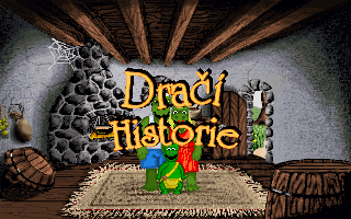 Title screen of Dragon History