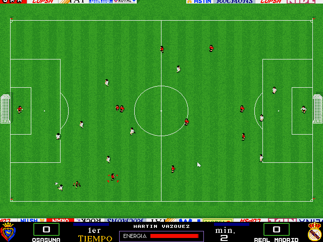 Gameplay of PC Futbol