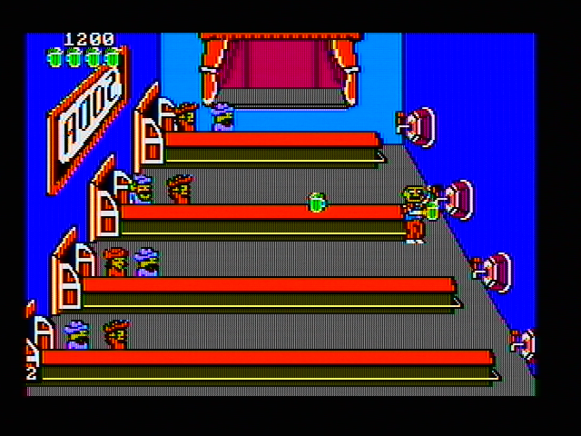 Gameplay of Tapper