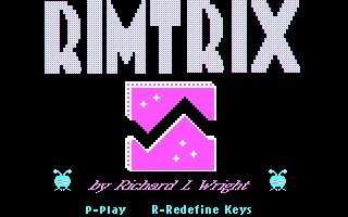 Title screen of Rimtrix