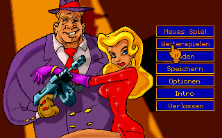 Title screen of Dime City
