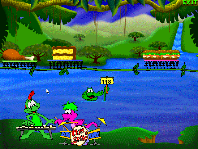 Gameplay of Multiplication Tour with Mike and Spike