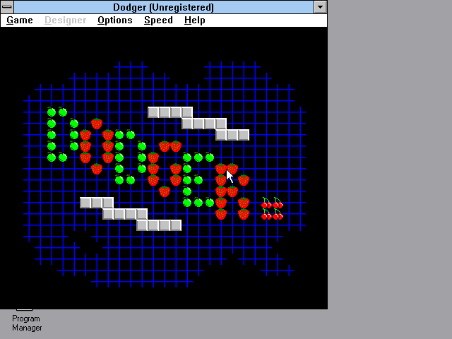 Title screen of Dodger