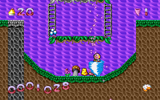 Gameplay of Mr. Blobby