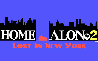 Title screen of Home Alone 2: Lost in New York