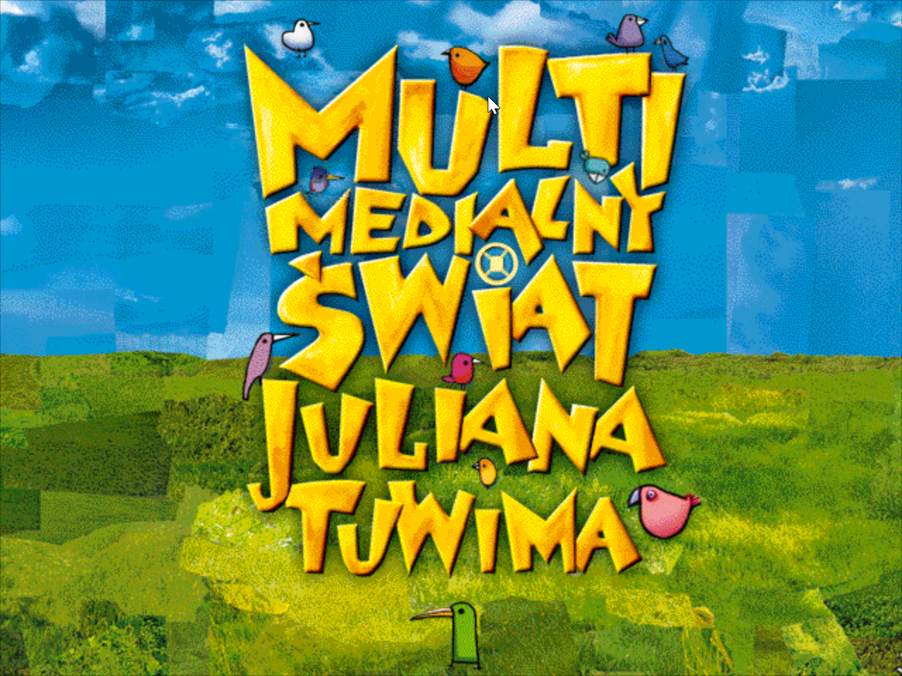 Title screen of Multimedialny Świat Juliana Tuwima