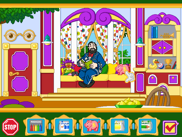 Gameplay of Captain Kangaroo: Life's First Lessons Adventure #1