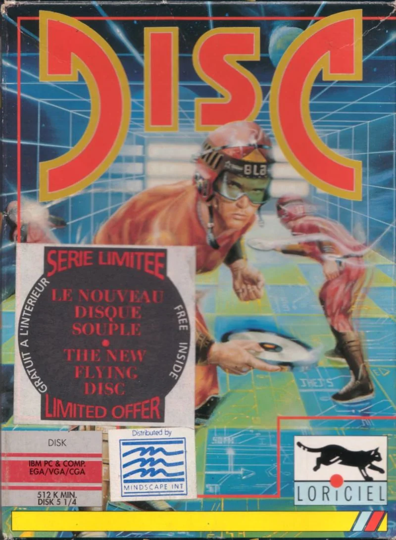 Box front of Disc