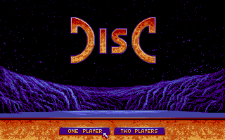 Title screen of Disc