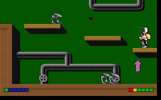 Gameplay of Electroman