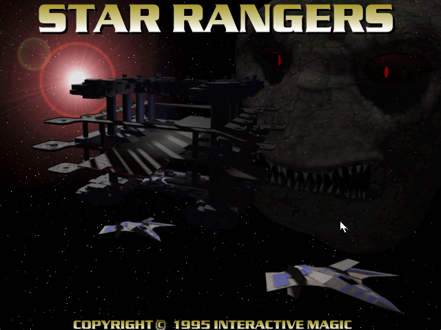Title screen of Star Rangers