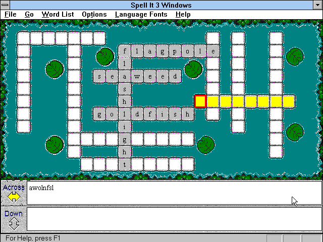 Gameplay of Spell It 3
