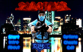 Title screen of Saboteur 95