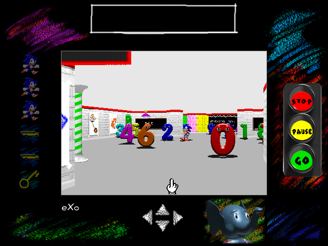 Gameplay of Sonic's Schoolhouse