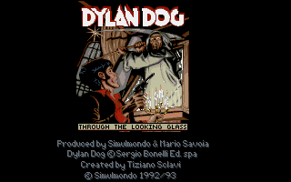 Title screen of Dylan Dog: Through the Looking Glass