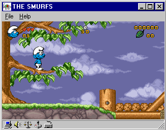 Gameplay of The Smurfs