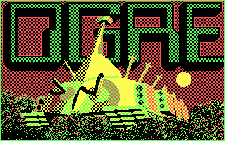 Title screen of Ogre