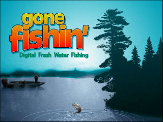 Title screen of Gone Fishin'