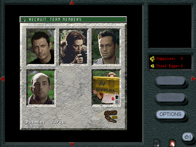 Gameplay of Chaos Island: The Lost World: Jurassic Park
