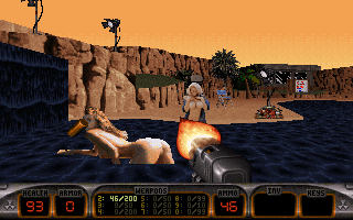 Gameplay of Duke Nukem's Penthouse Paradise