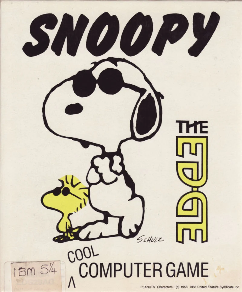 Box front of Snoopy: The Cool Computer Game