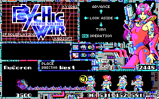 Gameplay of Cosmic Soldier: Psychic War