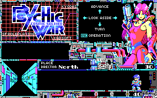 Gameplay of Cosmic Soldier: Psychic War