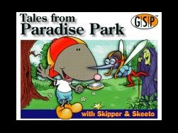 Title screen of Skipper & Skeeto: Paradise Park