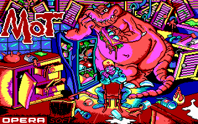Title screen of MOT