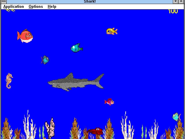 Gameplay of Shark!